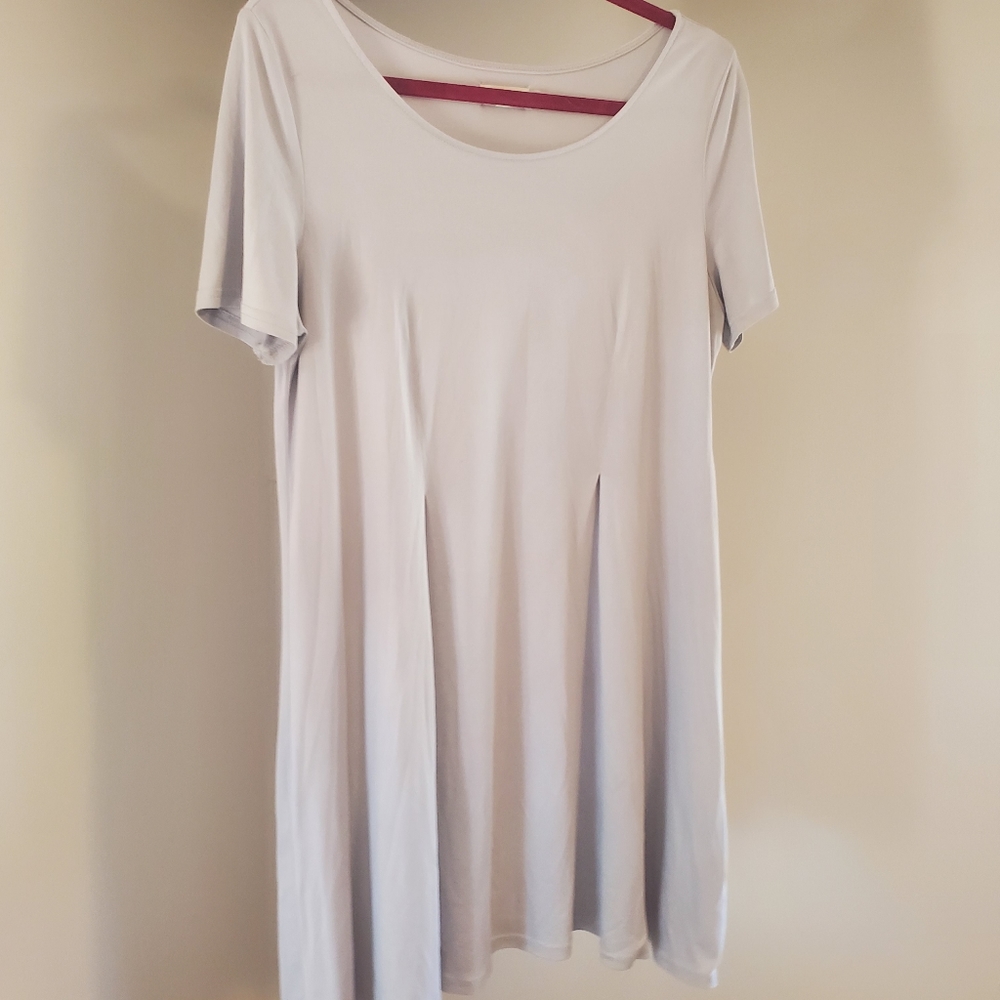 Silence + Noise Grey Blouse